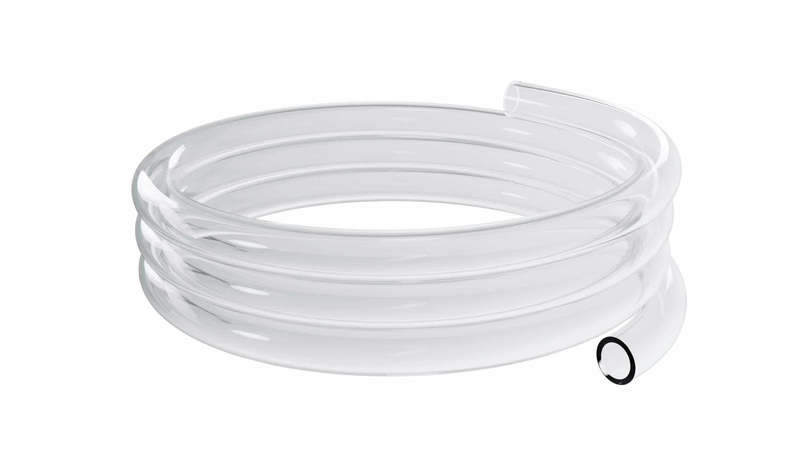 EK Waterblocks EK-Loop Soft Tube 12/16mm 3m - Clear : image 1