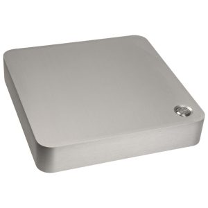Impactics DMono 1 for Gigabyte GA-H110TN and GA-Q170TN, silver with switch above