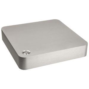 Impactics DMono 1 for Gigabyte GA-H110TN and GA-Q170TN, silver with switch above