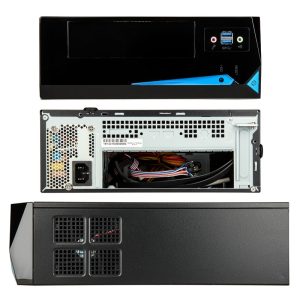 Inwin Bp655 Computer Case IN WIN BP655, USB 3.0 Mini-ITX case, 250 Watt - black - Watercooling UK