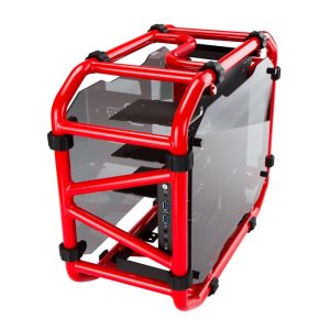 IN WIN D-Frame Mini Mini-ITX case - red