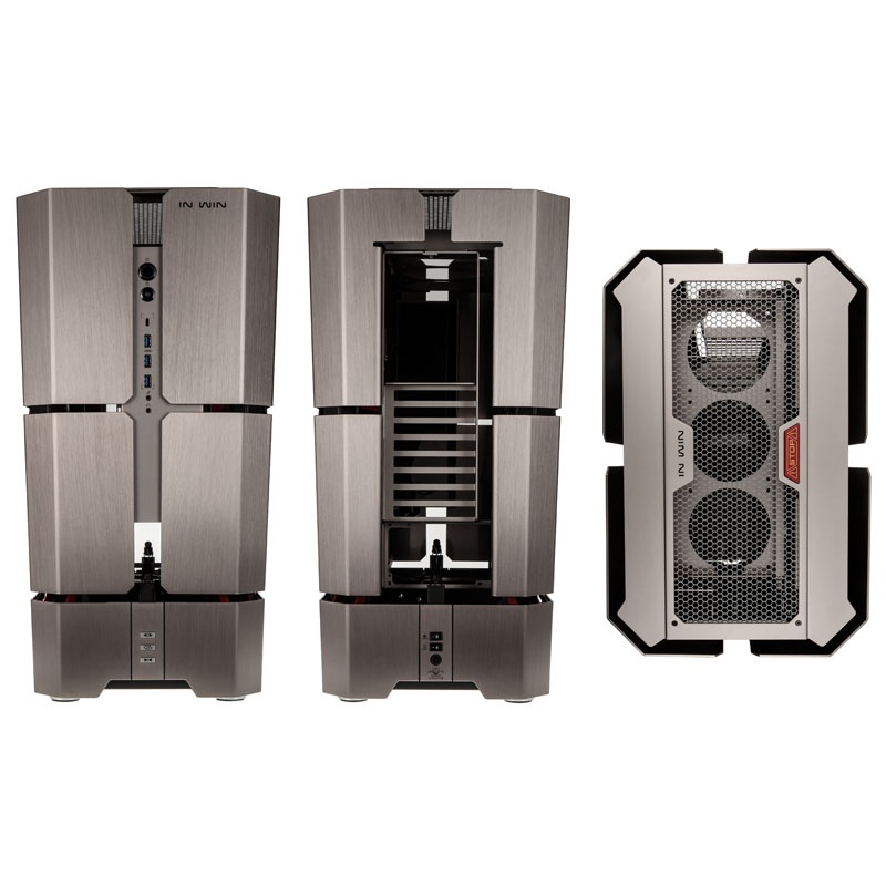 IN WIN H-Tower Big-Tower - titanium / black