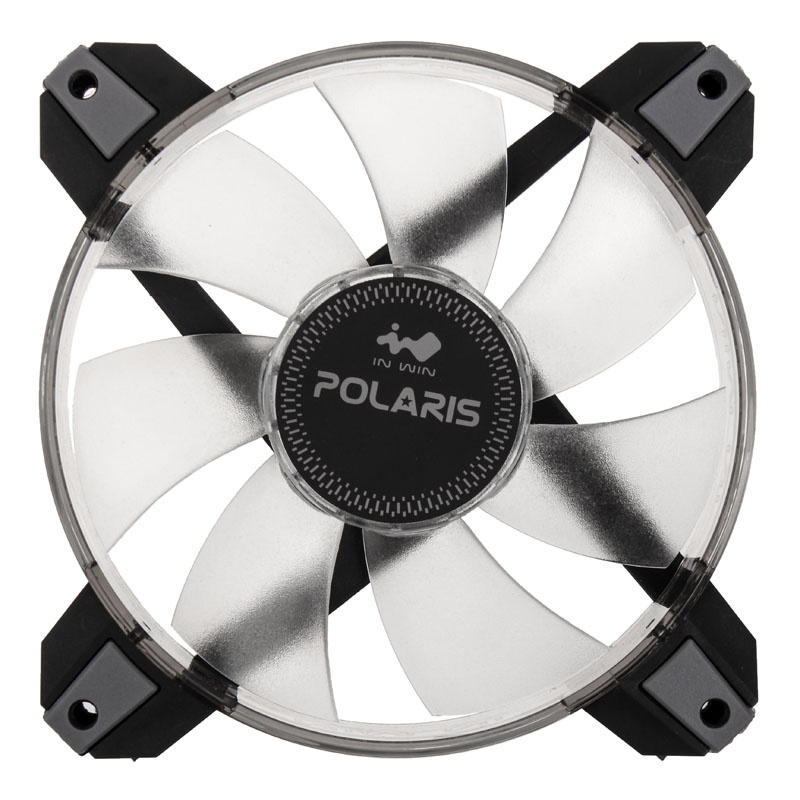IN WIN Polaris RGB LED fan Twin Pack - 120 mm