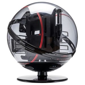IN WIN Winbot design case - black-red