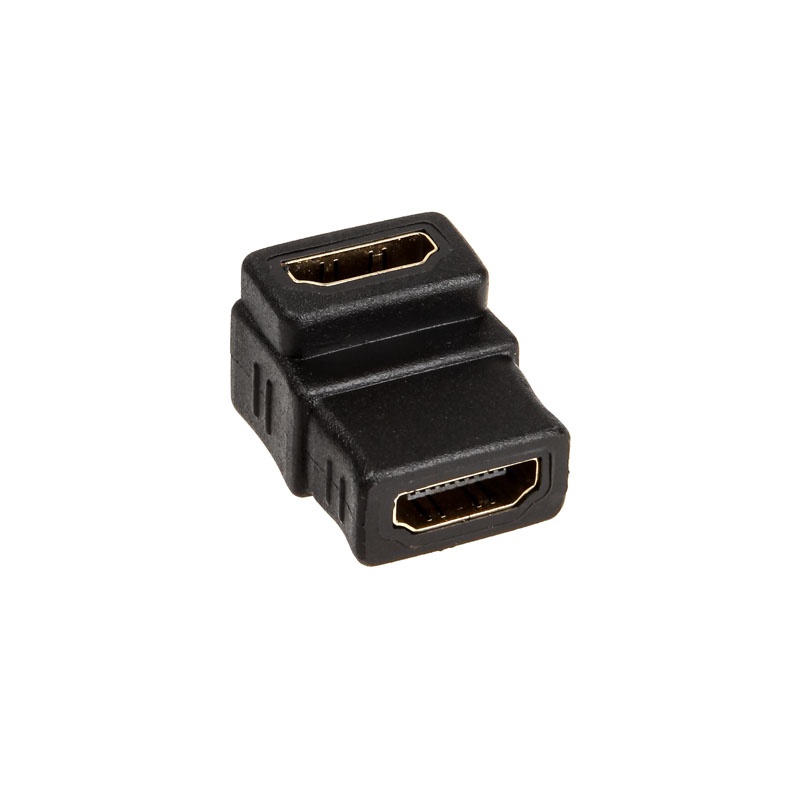 InLine HDMI Adapter, HDMI A Socket /Socket, angled - Watercooling UK
