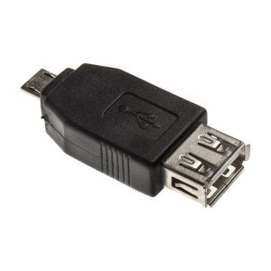 InLine Micro-USB Adapter Micro-B connector to USB-A connector ...