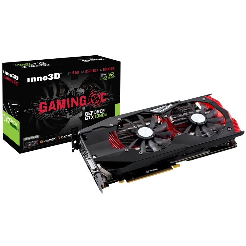 Inno3D GeForce GTX 1080 Ti Gaming OC, 11264 MB GDDR5X