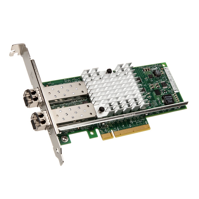Intel X520-SR2, 2x 10GBase-SR, PCIe x8, low profile - Retail