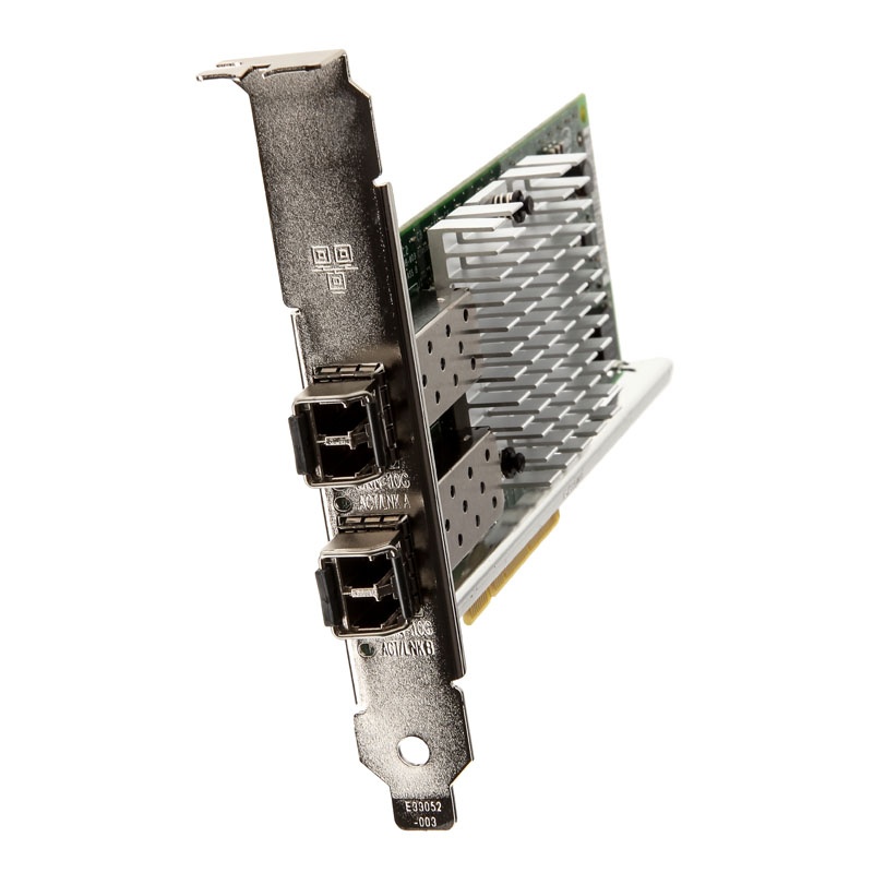 Intel X520-SR2, 2x 10GBase-SR, PCIe x8, low profile - Retail