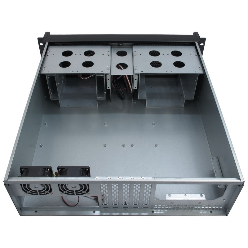 Intertech Server Case Inter-tech 3U 3098-S, 19 rack server case - black - Watercooling UK