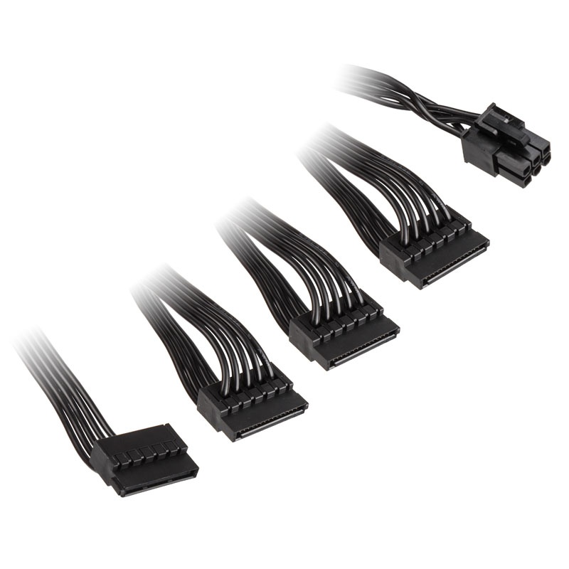 Kolink modular connection cable for Continuum power supplies 4x SATA ...