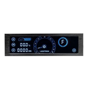 Lamptron CM430 PWM fan controller - black / blue