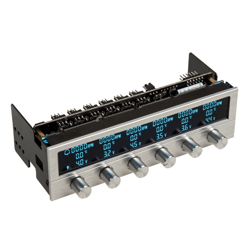 Lamptron FC5 V3 fan control 5.25 - silver