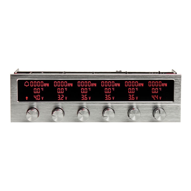 Lamptron FC5 V3 fan control 5.25 - silver