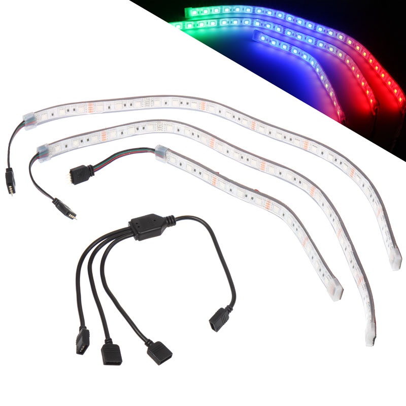 Lamptron Flexlight Multi Simple 3M RGB LED Strip Kit - Watercooling UK