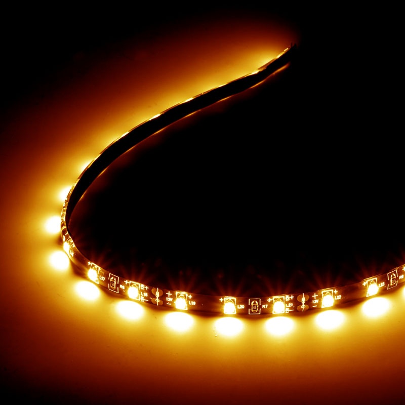 Lamptron FlexLight Pro - 24 LEDs - amber colors - Watercooling UK