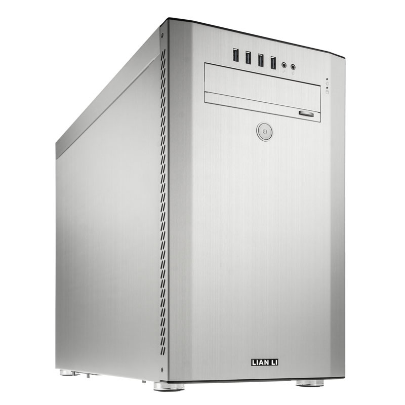 Lian Li PC-A51A Midi-Tower, silver - silenced