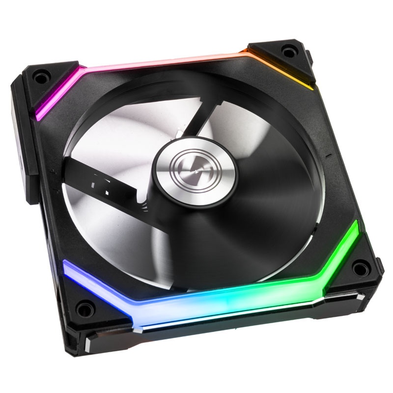 Lian Li UNI FAN SL120 RGB PWM 120mm Fan - Black