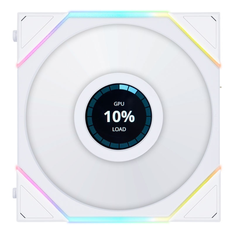 Lian Li UNI FAN TL LCD Series fan - 120mm, white - B-Grade