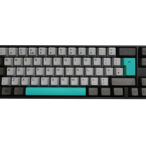 MIYA Pro Moonlight White LED Backlit Speed Silver MX Switch