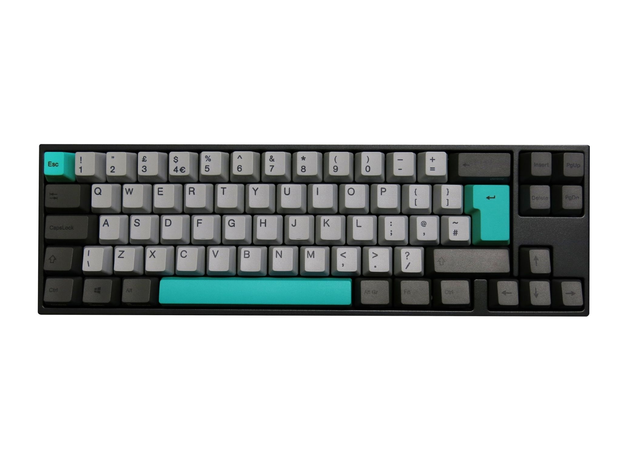 MIYA Pro Moonlight White LED Backlit Speed Silver MX Switch