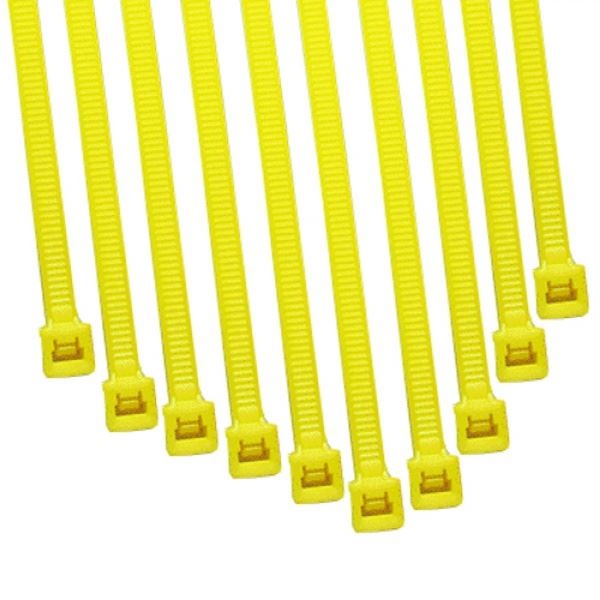ModSmart 2.4 x 100mm Cable Ties 10 Pack – UV Yellow