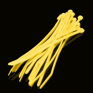 ModSmart 2.4 x 100mm Cable Ties 10 Pack - UV Yellow