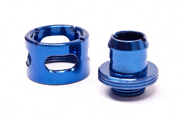 Monsoon 19/13mm (ID 1/2 OD 3/4) compression fitting - Blue