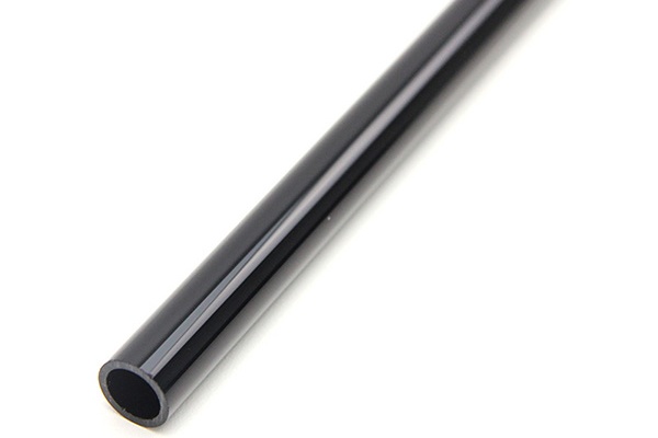 Monsoon acrylic tube 13/10 mm (ID 3/8 OD 1/2) 1x77cm - Black