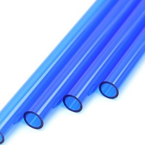 Monsoon acrylic tube 13/10 mm (ID 3/8 OD 1/2) 4x61cm - UV Blue