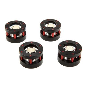 Monsoon chain gun fitting 19/13 mm, 4-pack - red