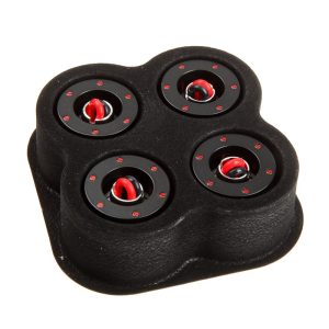 Monsoon chain gun fitting 19/13 mm, 4-pack - red