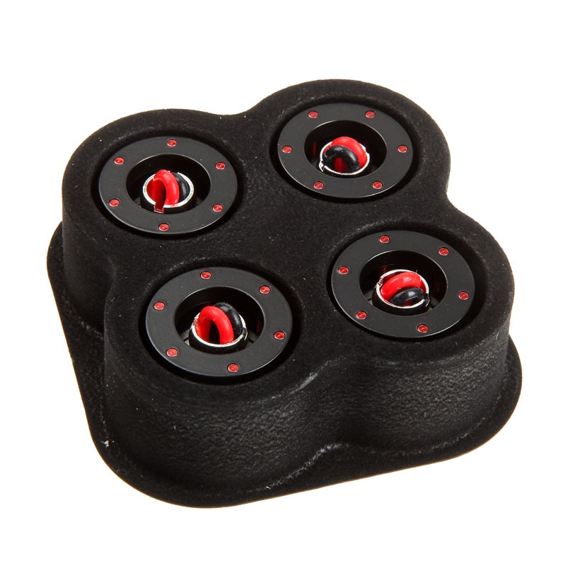 Monsoon chain gun fitting 19/13 mm, 4-pack - red