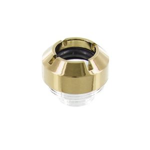 Monsoon Hardline 13 / 10mm (ID 3/8 OD 1/2) compression fitting Sixpack - Economy Gold