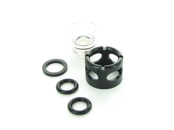 Monsoon Hardline 13/10mm (ID 3/8 OD 1/2) compression fitting - Matte Black
