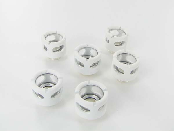 Monsoon Hardline 16/13mm (ID 1/2 OD 5/8) compression fitting 6pack - White