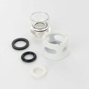 Monsoon Hardline 16/13mm (ID 1/2 OD 5/8) compression fitting 6pack - White