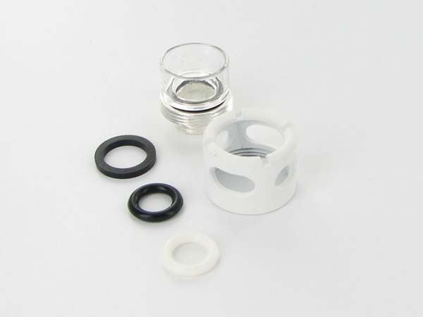 Monsoon Hardline 16/13mm (ID 1/2 OD 5/8) compression fitting 6pack - White