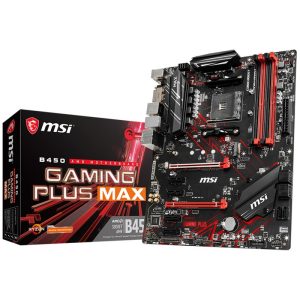 MSI B450 Gaming Plus Max, AMD B450 Motherboard - Socket AM4