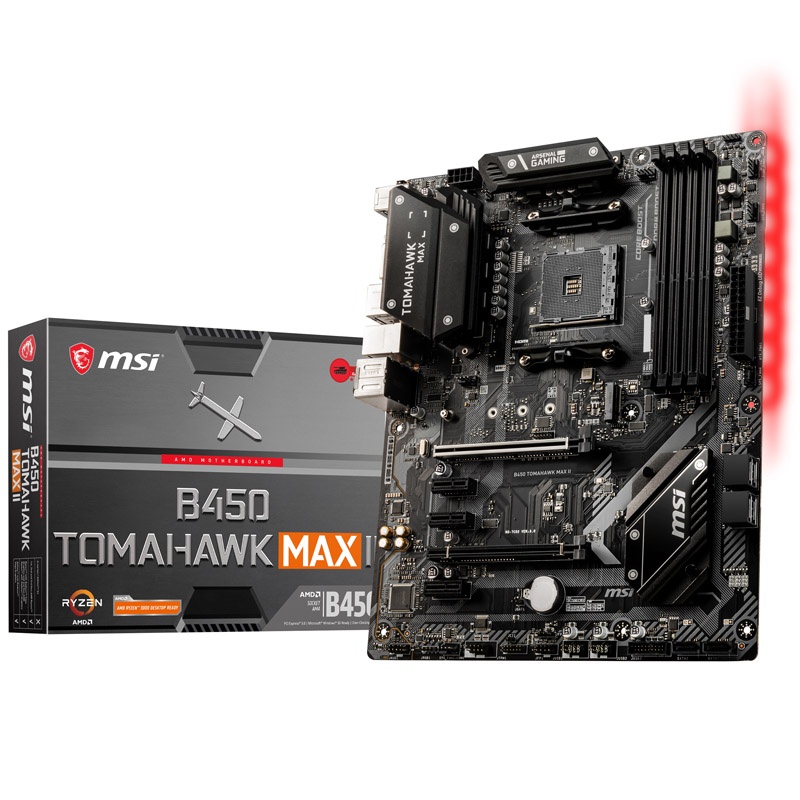 MSI B450 Tomahawk Max II, AMD B450 mainboard - Socket AM4