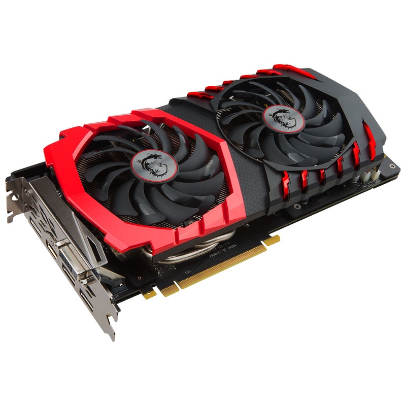 MSI GeForce GTX 1060 Gaming X + 6G 9 Gbps, 6144 MB GDDR5