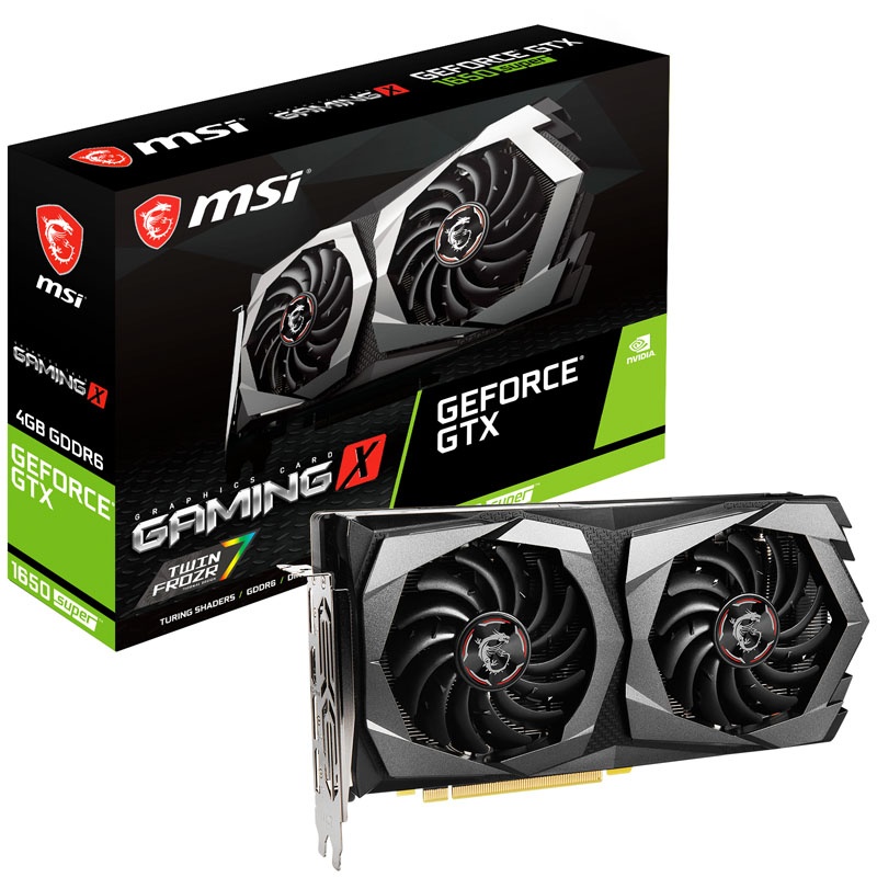 MSI GeForce GTX 1650 Super Gaming X, 4096 MB GDDR6 - Watercooling UK