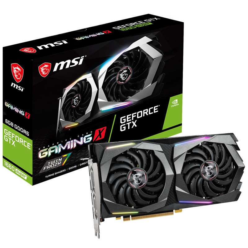 MSI GeForce GTX 1660 Super Gaming X, 6144 MB GDDR6