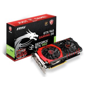 MSI GeForce GTX 960 Gaming 2G, 2048 MB GDDR5