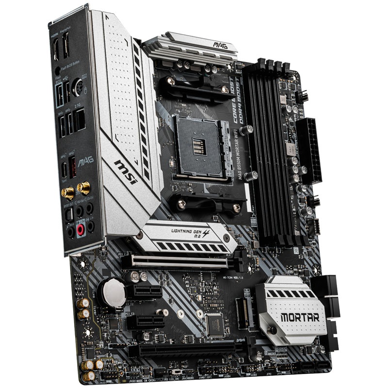 MSI MAG B550M Mortar WiFi, AMD B550 motherboard - socket AM4