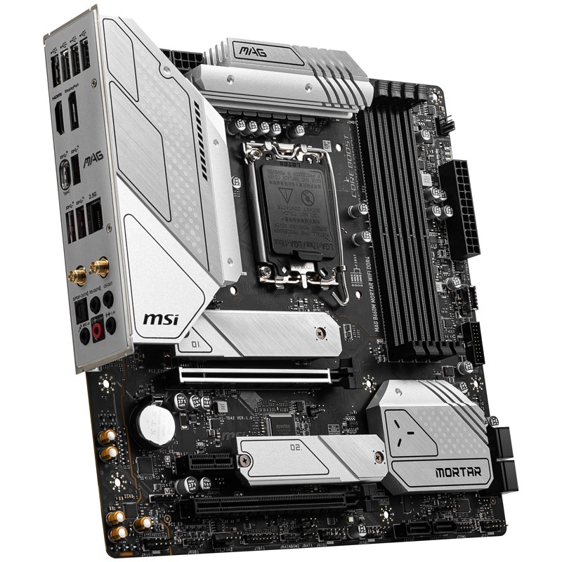 MSI MAG B660M MORTAR WIFI DDR4, Intel B660 motherboard - Socket 1700
