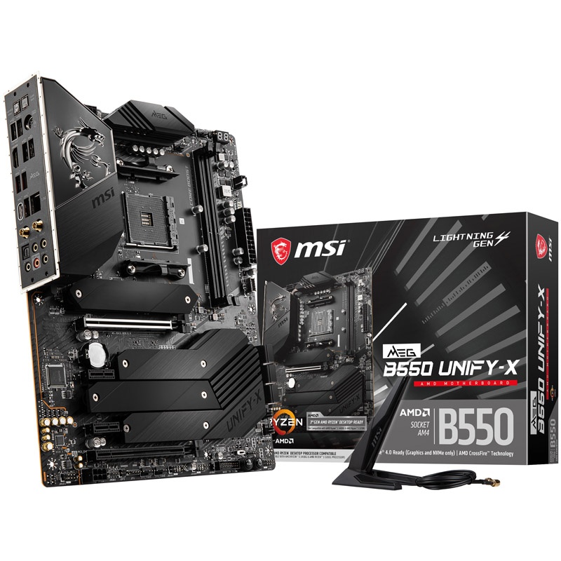 MSI MEG B550 Unify-X, AMD B550 Mainboard - Socket AM4