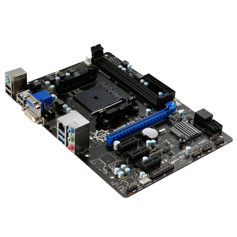 MSI P33-A68HM, AMD A68 motherboard - Socket FM2 +