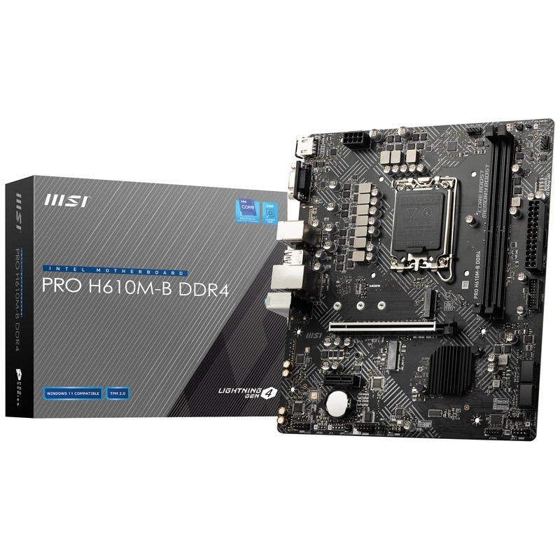 MSI PRO H410M-B, Intel H510 Mainboard - Socket 1200