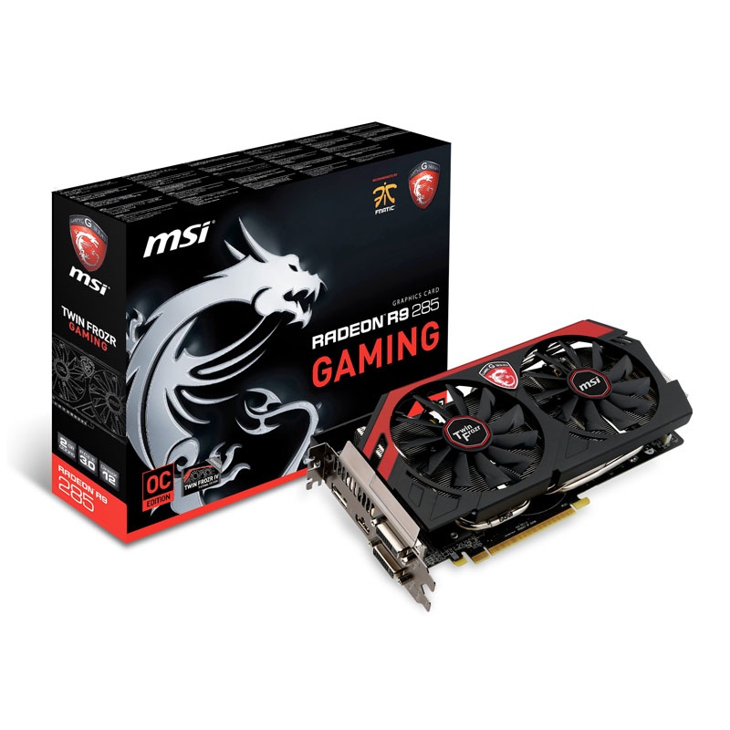 MSI Radeon R9 285 Gaming 2G, 2048 MB GDDR5